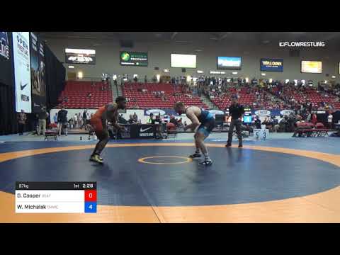 97 Kg Rnd Of 16 Diante Cooper Air Force Vs Wynn Michalak TMWC