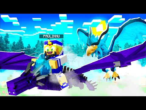 BLUE PHOENIX DRAGON EGG in MINECRAFT! - AGE OF DRAGONS #5