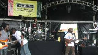 Kymani Marley/GrooveGalore soundcheck St Kitts Music Festival (#1)