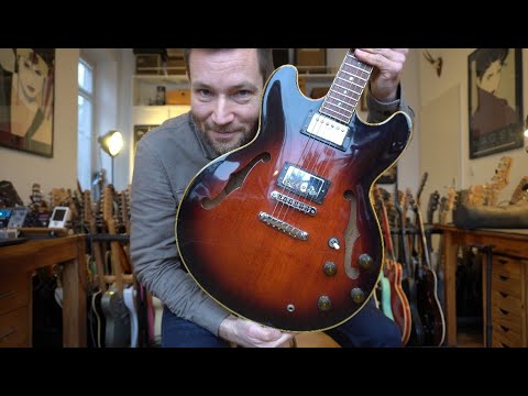 Ibanez LR10 Lee Ritenour ES-335 style guitar - 1980s Japan - Sound Demo