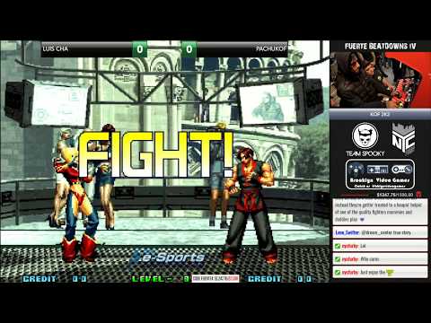 KOF2002 LOSERS FINAL: Fuerte Beatdown IV - Luis Cha vs PachuKOF [1080p/60fps]
