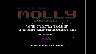 COMMODORE 64 += MOLLY ( SNAKE A SPACE )
