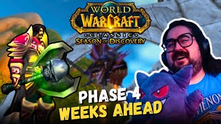 PHASE 4 PTR WILL LAST WEEKS - SEASON OF DISCOVERY