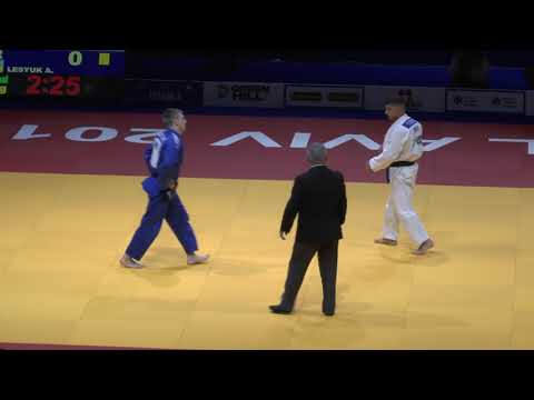 Yanislav Gerchev semi-final EJU Euro judo champ 2018