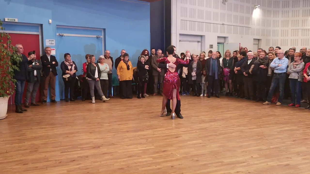 Virginia Uva & Cesar Agazzi - Condat sur Vienne - Tango A Vivre Limoges - Janvier 2019