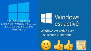 transfert de licence Windows