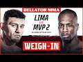 Weigh Ins | Bellator 267: Lima vs. MVP 2