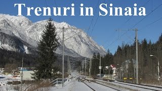 preview picture of video 'Trenuri/Trains in Sinaia - 07.01.2015'