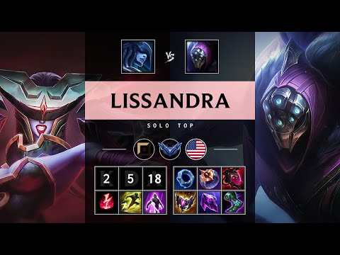 Lissandra Top vs Jax - NA Diamond Patch 25.16