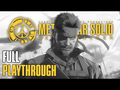 Metal Gear Solid: Peace Walker (PS3) Full Playthrough (No Commentary)
