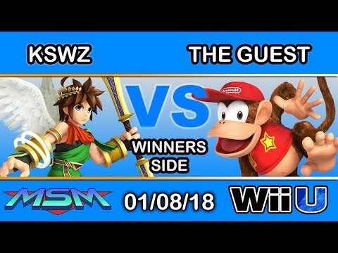 MSM 128 - DCG WC | Kswz (Pit) Vs. The Guest (Diddy Kong) Winners Side - Smash 4