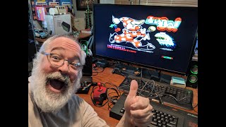 TJ Plays Mr Do! - Sinclair ZX Spectrum Omni 128HQ Laptop