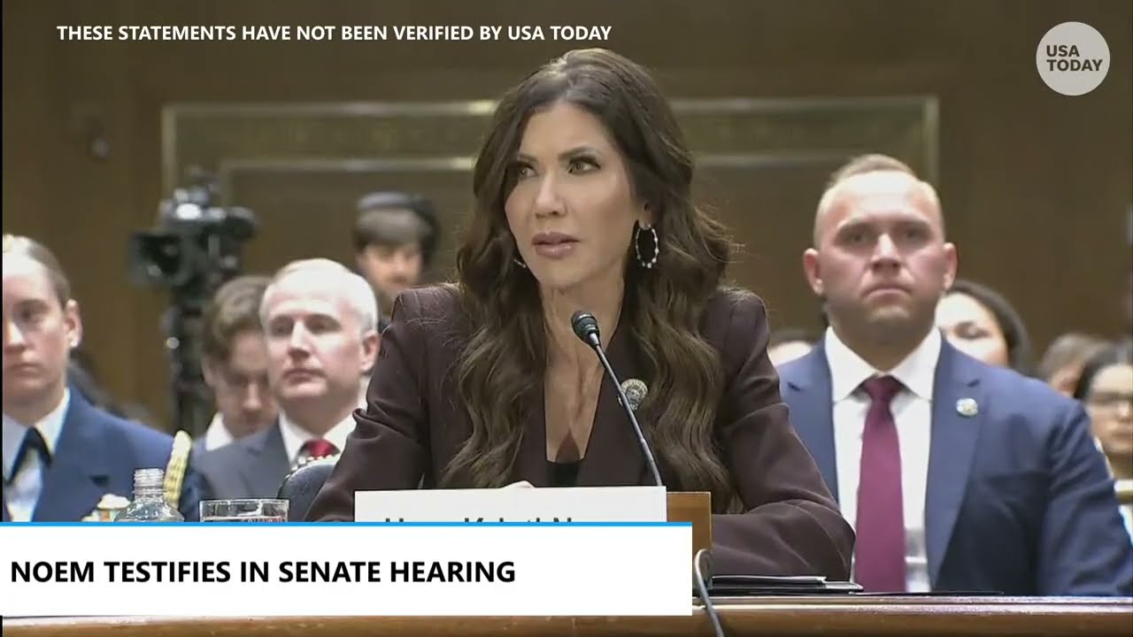 Full Kristi Noem hearing includes questions from Thom Tillis, other senators on Minnesota shootings