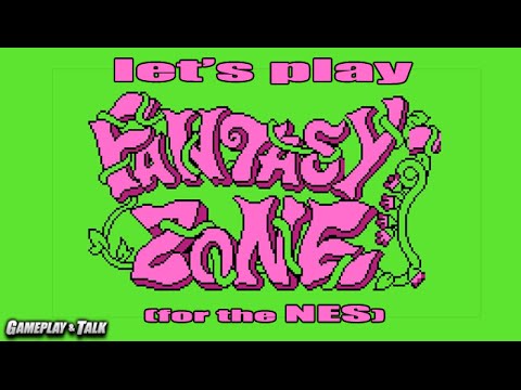 Fantasy Zone Full Playthrough (NES, Tengen version) | Let's Play #165 - When Shoddy Ports Are Fun