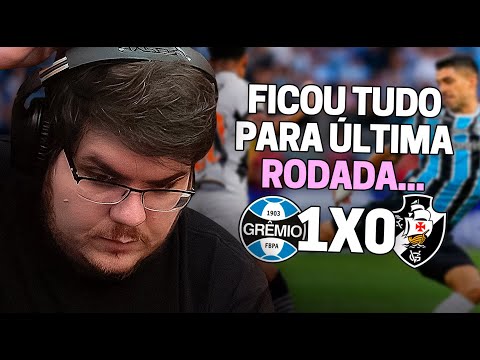 CASIMIRO REAGE: GRÊMIO 1 X 0 VASCO PELO BRASILEIRÃO 2023 | Cortes do Casimito