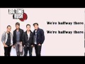 Big Time Rush Halfway There Lyrics 