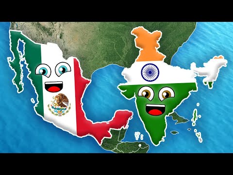 The States of Mexico India and More | Countries of the World