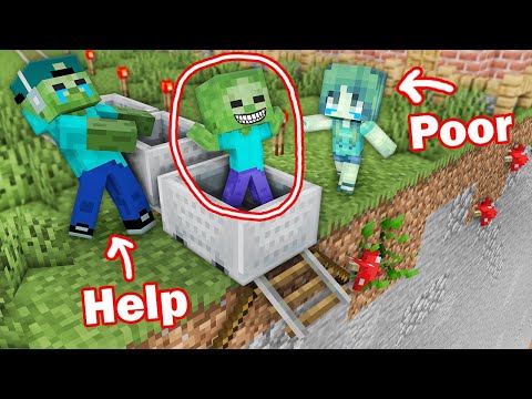 Monster School : Baby Zombie, Daddy What Are You Doing ? - Minecraft Animation