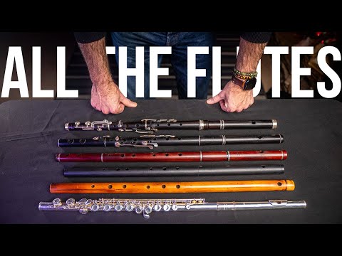 Comparing the different types of Irish flutes