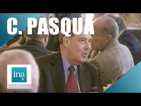 Archive télévisée : Charles Pasqua et la Corse : les archives