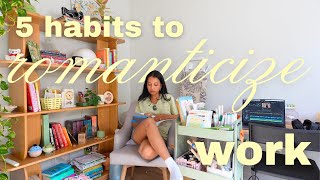 5 ways to ✨romanticize✨ your work day 💻 // software engineer ➡️ crafty small business owner