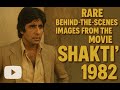 Shakti 1982 Rare Behind The Scenes Photos Amitabh Bachchan Iconic Moments Compilation