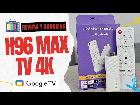 Android TV H96 MAX 4K 📺 De Aliexpress 🐉 #H96MAX