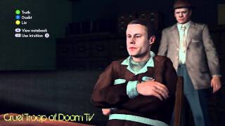 L.A. Noire: Perfect Interrogation - Matthew Ryan at Central Station [The Gas Men Case]