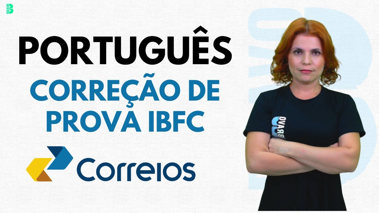 CORREÇÃO DE PROVA IBFC | PORTUGUÊS | CONCURSO DOS CORREIOS 2024
