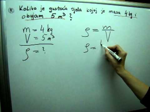 Fizika 7  video 103 -- instrukcije iz fizike za sedmi razred