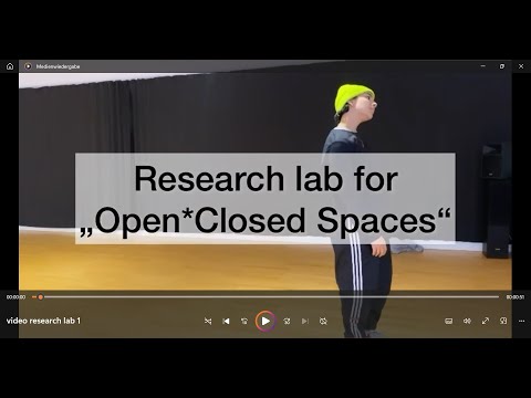 Research Lab for "Open*Closed Spaces"