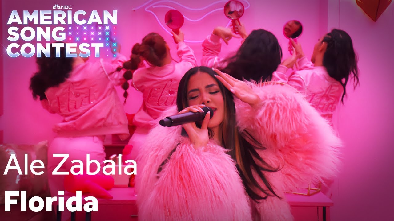 American Song Contest 2022 Florida Ale Zabala "Flirt"