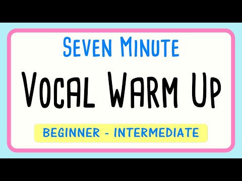 7 Minute Vocal Warm Up Female | Beginner to Intermediate Singers