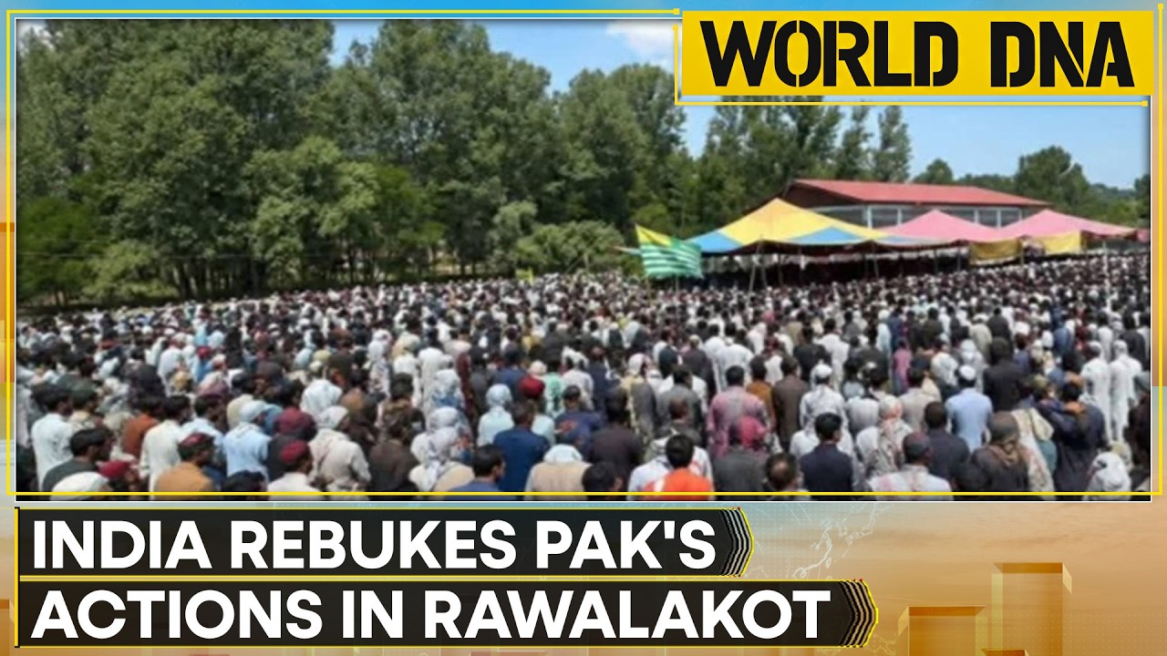 India Raises Pakistan's Crackdown and Rawalakot Killings | World DNA