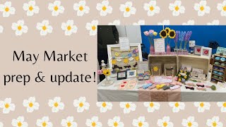 May Market - Crochet Craft Fair Stall Prep UK and mini update!