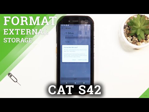 How to Format SD Card on CAT S42 – Erase All From SD Card