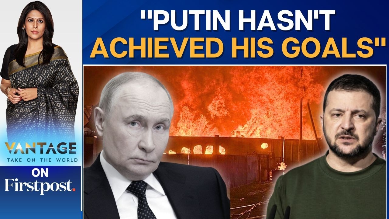 Zelensky Addresses Ukrainians on Fourth Anniversary of Russia War | Vantage with Palki Sharma