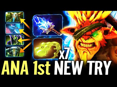 🔥 ANA 1st TRY NEW CARRY Bristleback — Aghanim 84% Slow x7 Stack Viscous Nasal Goo Dota 2 Pro