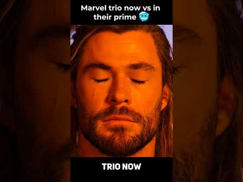 Marvel trio now vs then #shorts #marvel