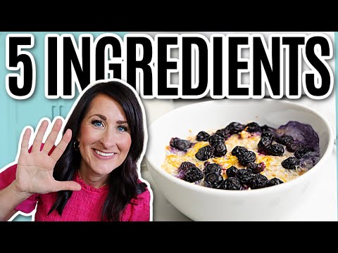 Four 5 Ingredient AIR FRYER Recipes that are QUICK and EASY!