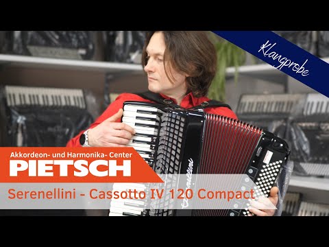 Akkordeon - Serenellini Cassotto IV 120 Compact - Klangprobe