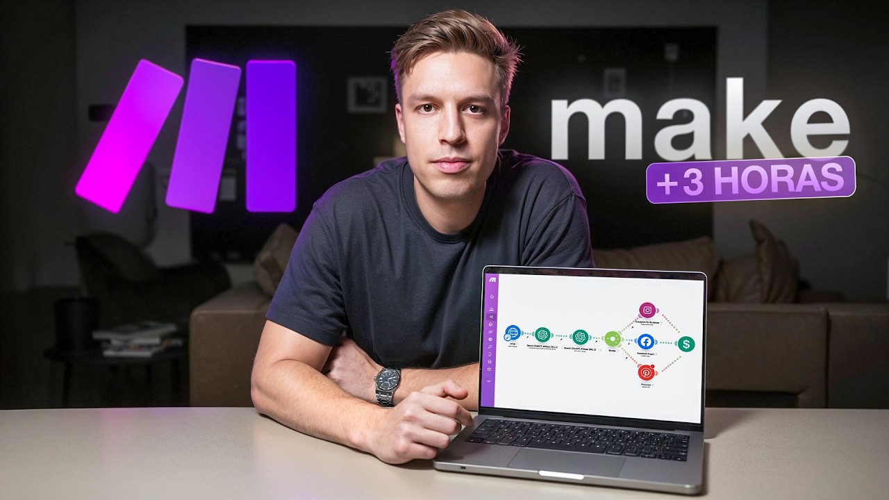 Curso Completo De Make: Cómo Crear y Vender Automatizaciones IA