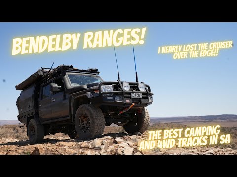 I NEARLY LOST THE CAR!!  I  BENDELBY RANGES  I  BEST 4WD WHEELING IN SOUTH AUSTRALIA