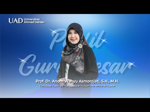 PROFIL GURU BESAR | Prof. Dr. Anom Wahyu Asmorojati, S.H., M.H.