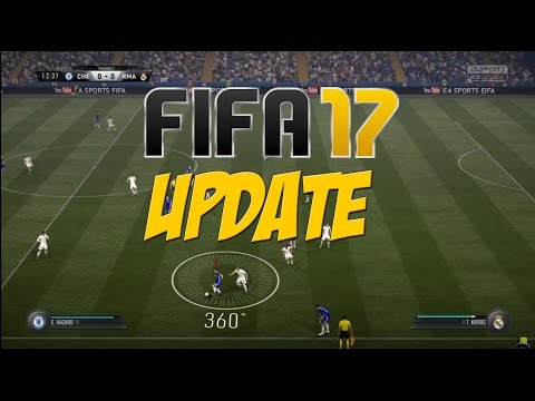 FIFA 17 - Update -  Physical Play Overhaul! Push Back Tech & First Touch Shielding!