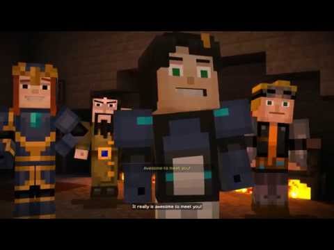 Minecraft Story Mode - Episode 6 - A Portal to Mystery -1- Zombies!!