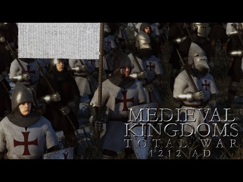TEMPLARS GO TO WAR! - 1212 AD Total War Medieval Kingdoms Siege