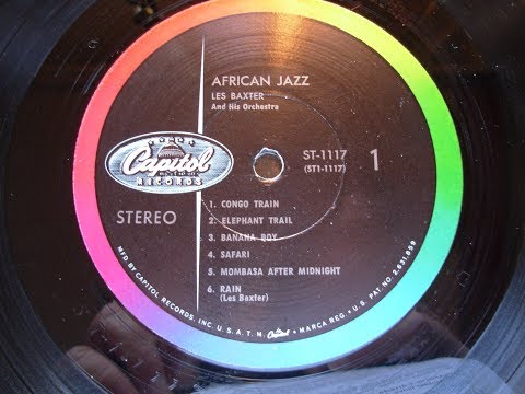 Les Baxter African Jazz - Orig 1959 Stereo LP, good sound