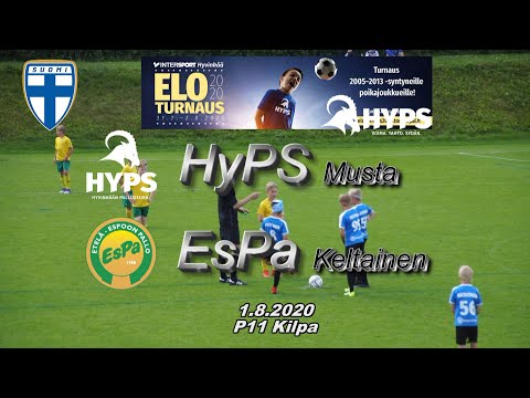 Intersport P11 Eloturnaus HyPS Musta - EsPa Keltainen 1.8.2020