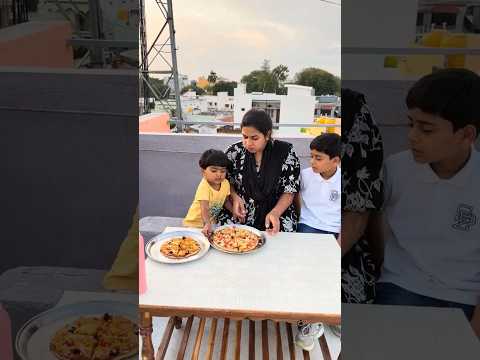 Amaira ka pizza gya 🫣😂